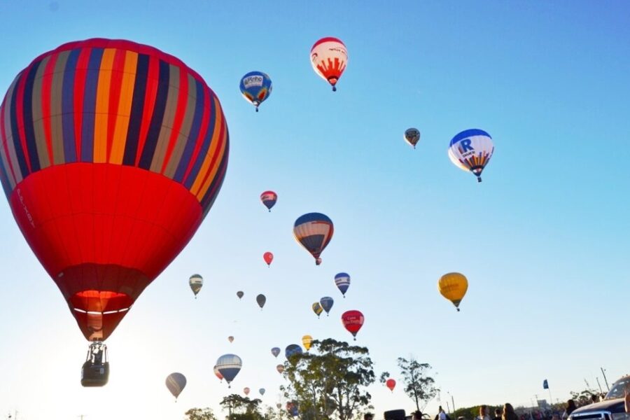 O primeiro campeonato mundial de balão já tem um balão de ouro, Fotogaleria