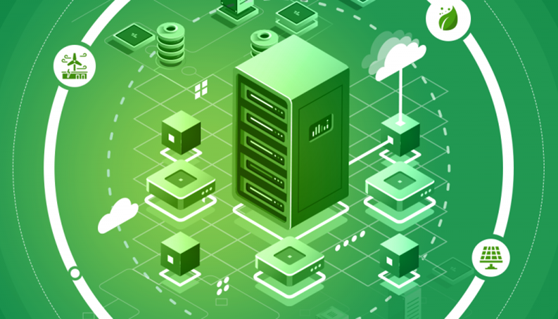 Meta alt: data center verde